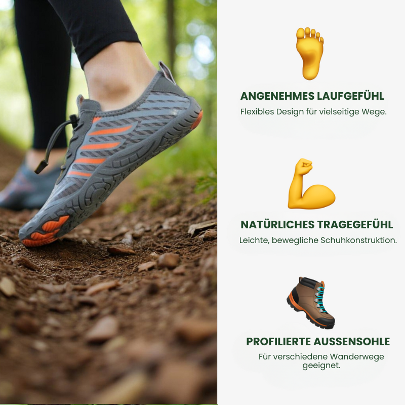 TrailFlex One – Unisex Barefoot-Wanderschuhe