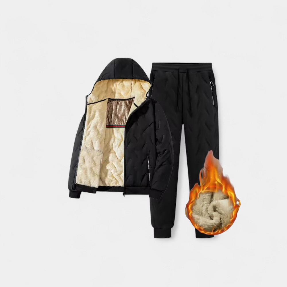 FrostGuard - Herren Fleecegefüttertes Jackenset