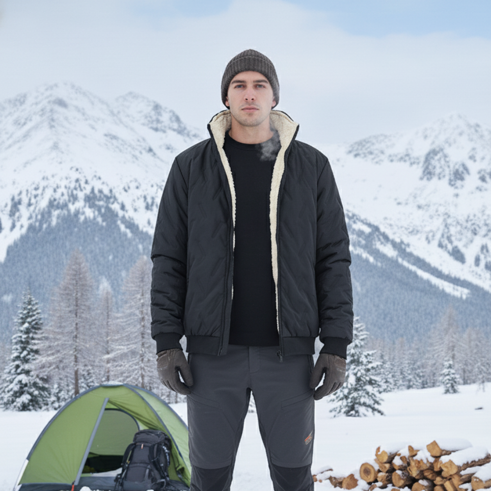 ArcticFleece - Herren Fleece-Innenseite Winterjacke