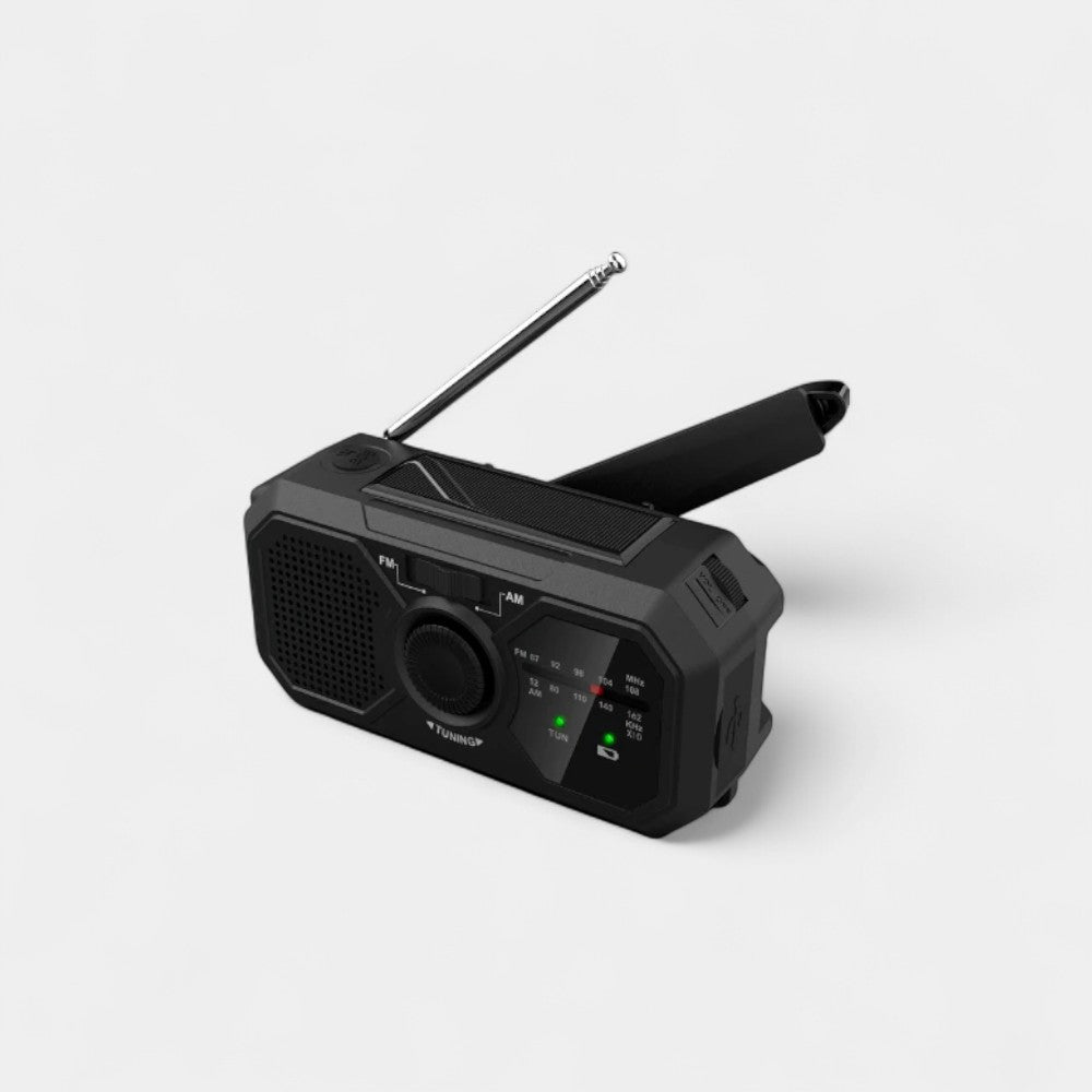 SolarPulse - tragbares Solar-Notfallradio