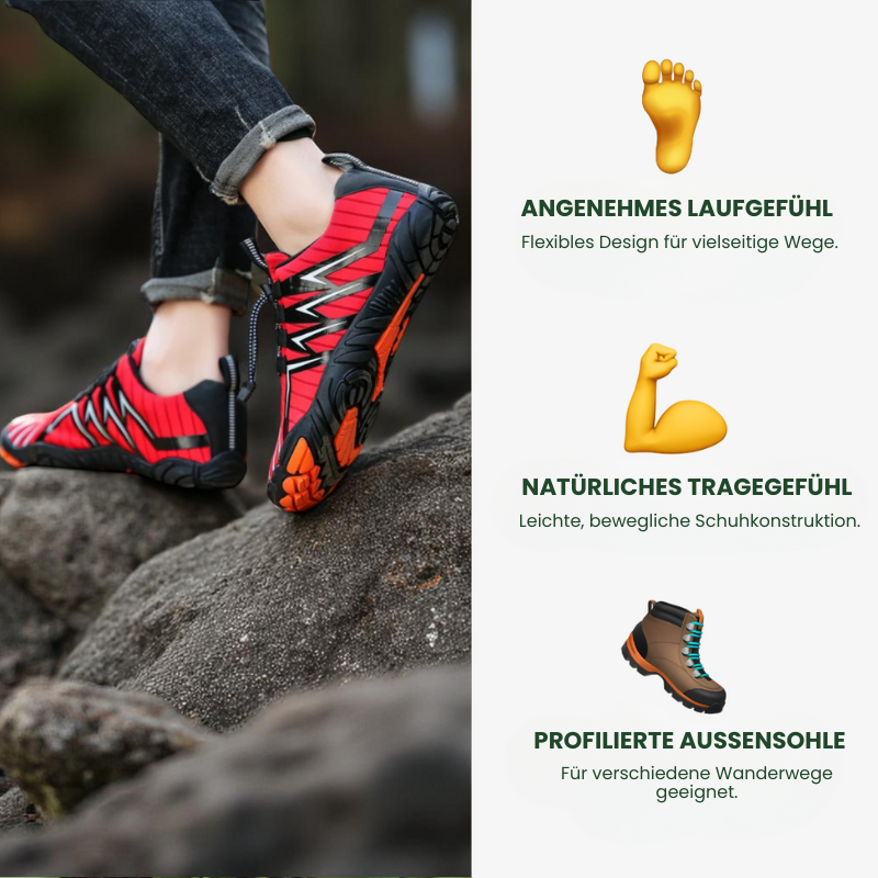 MotionCore Flex – Unisex Barefoot-Wanderschuhe
