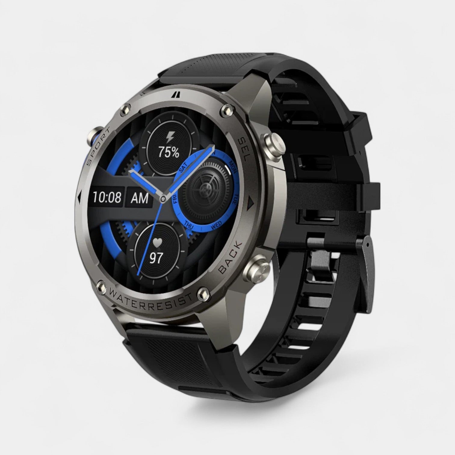 TrailCore Horizon X – Outdoor-Smartwatch