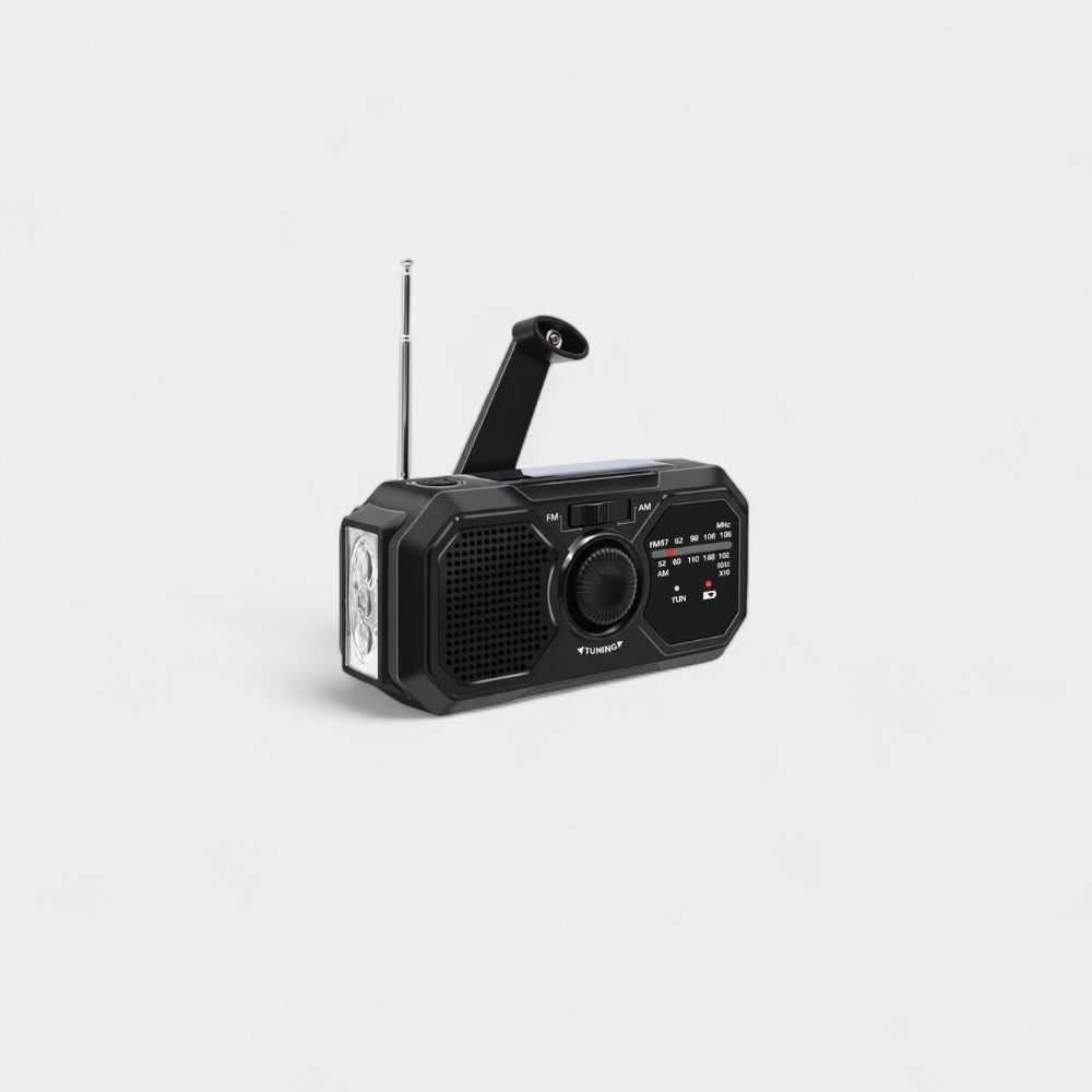 TerraWave - tragbares Notfallradio mit Solarpanel