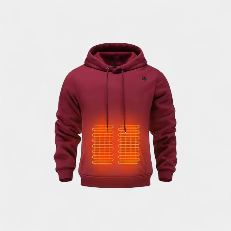 WarmFlex - Herren Beheizter Winter-Hoodie